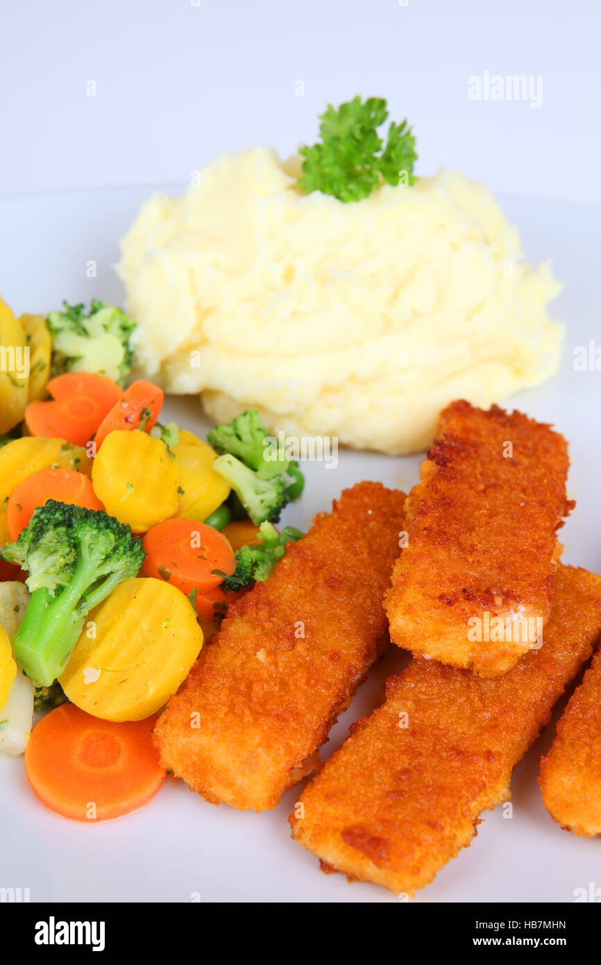 fish fingers Stock Photo Alamy