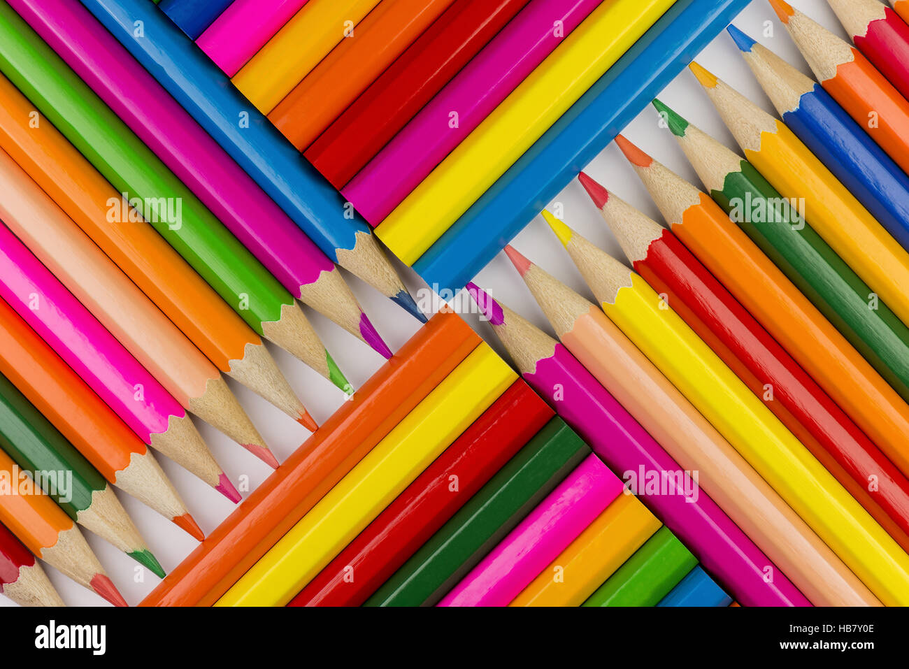 Crayons as background picture Stock Photo - Alamy