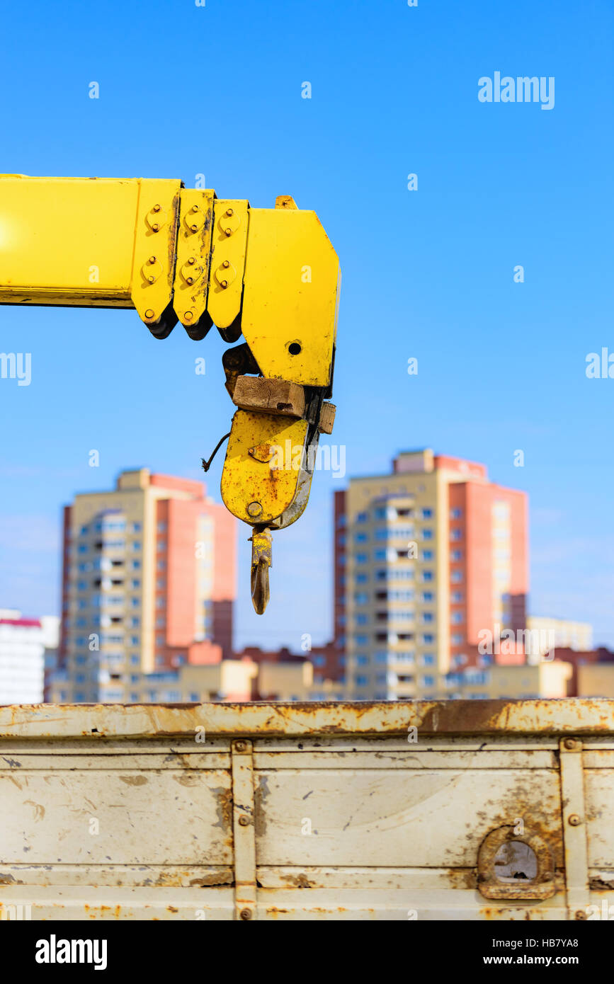Mobile crane arm hires stock photography and images Alamy