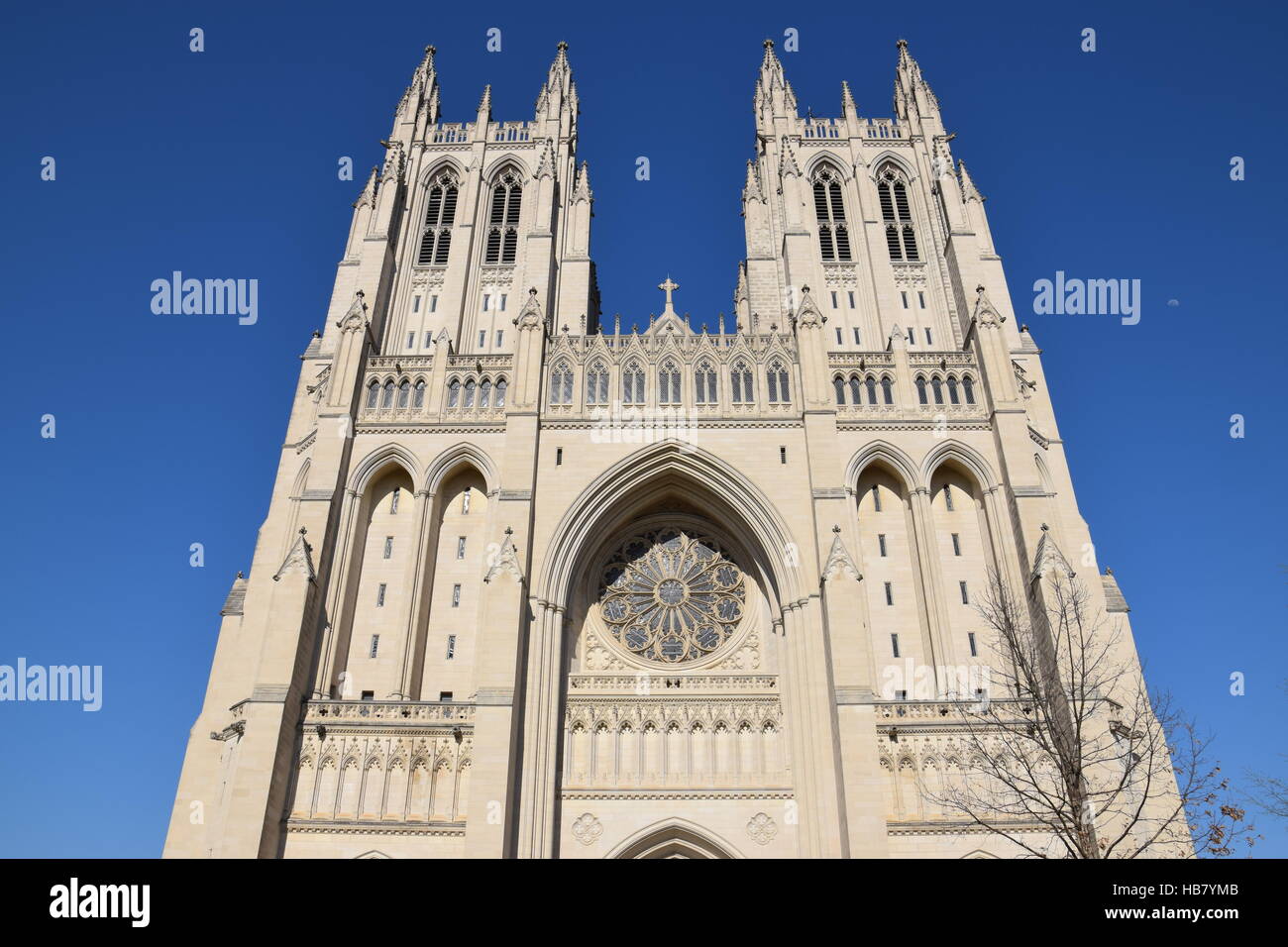 The National Cathedral in Washington, DC Stock Photo