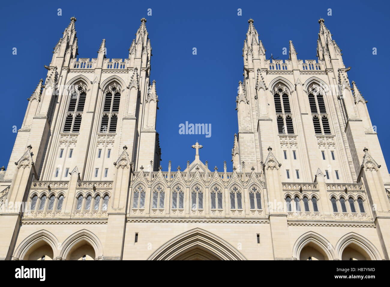 The National Cathedral in Washington, DC Stock Photo