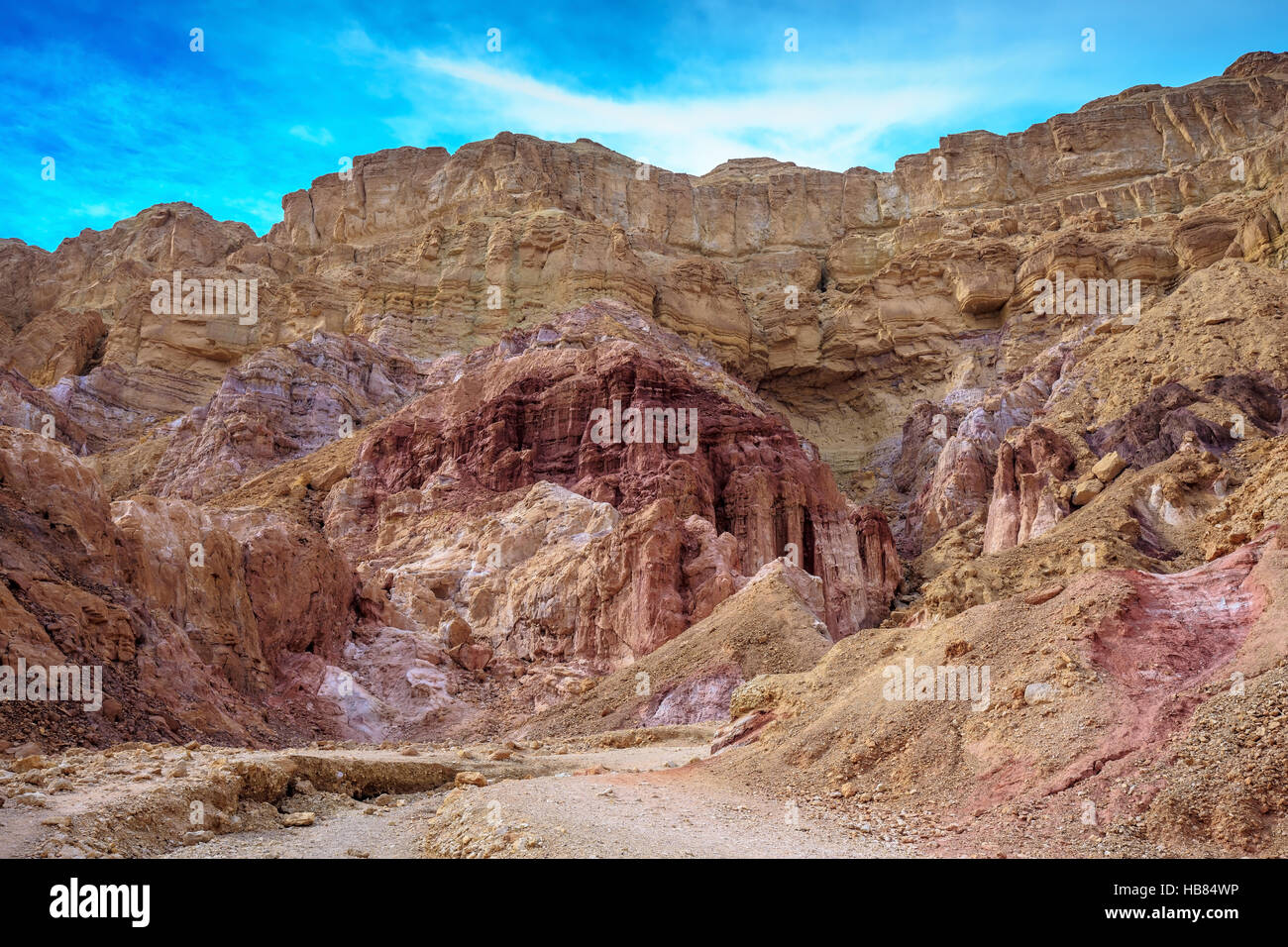 Dry mountains of Eilat Stock Photo