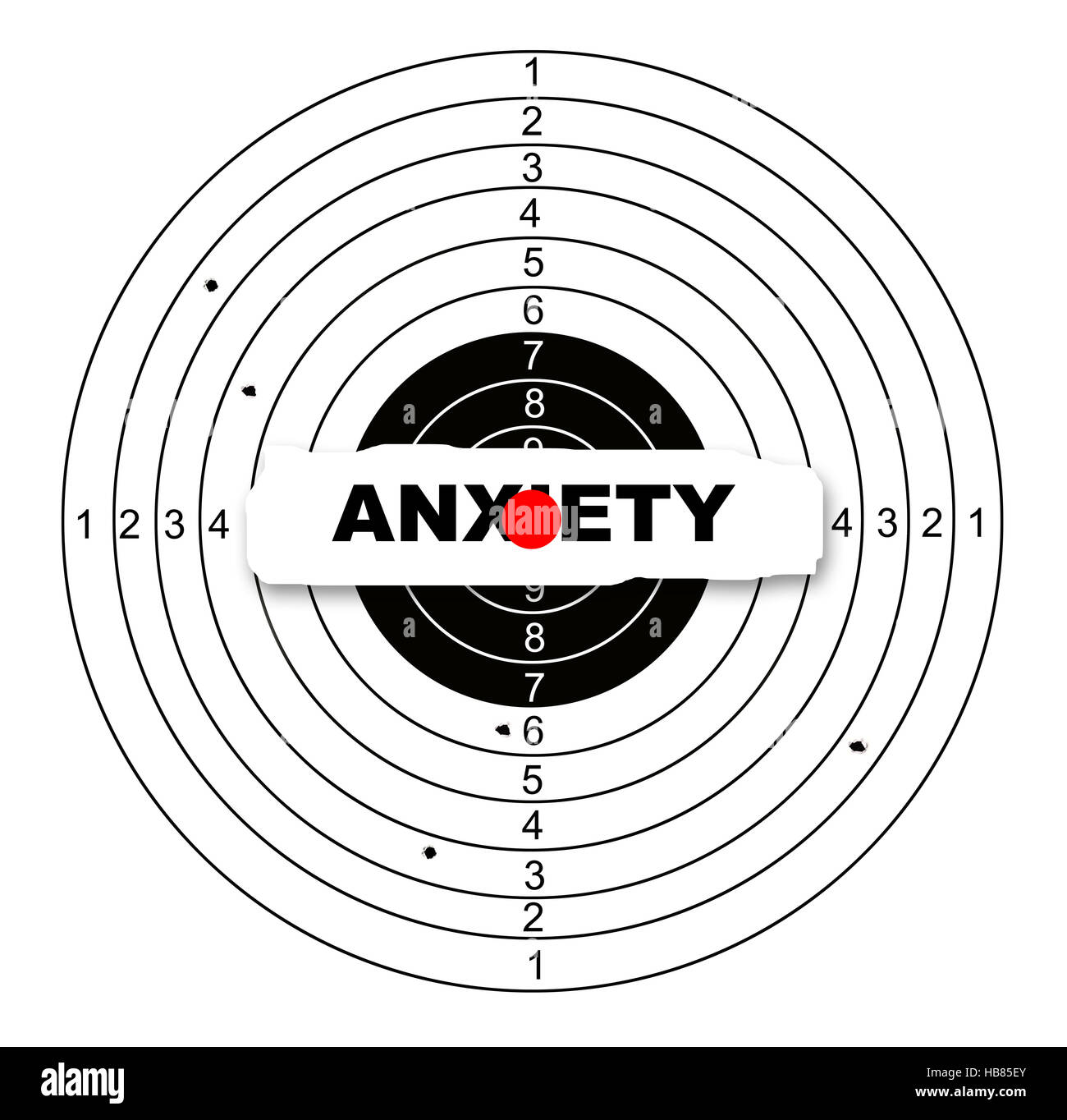 Hitting the target Stock Photo - Alamy