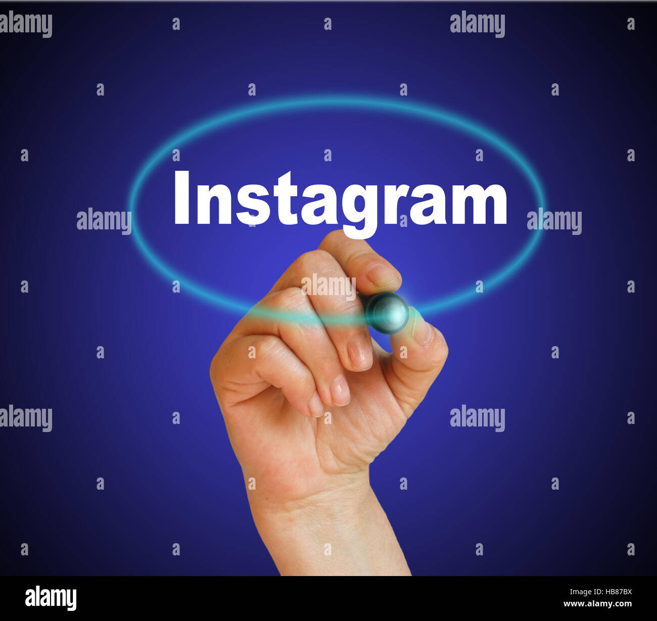 Instagram Stock Photo