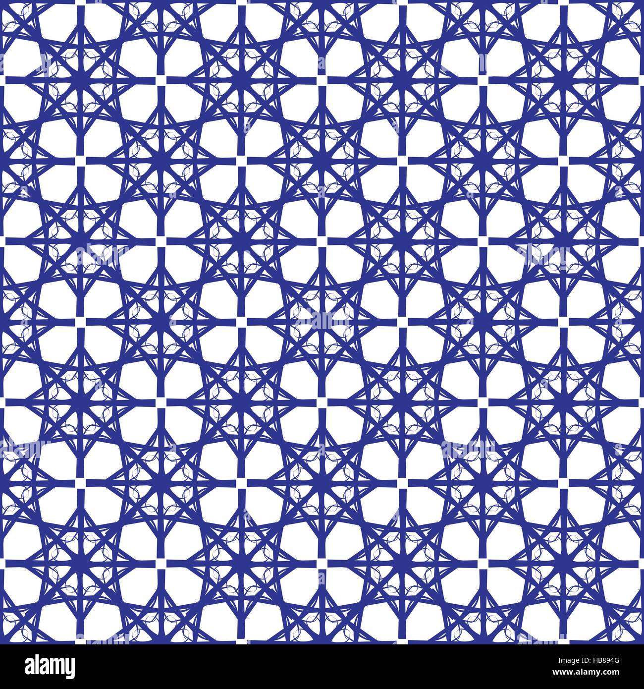 Seamless pattern with blue figures Stock Vector Image & Art - Alamy