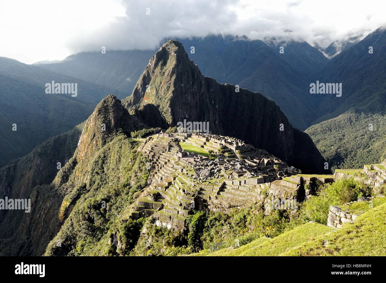 Machu Picchu ancient Inca city Stock Photo - Alamy