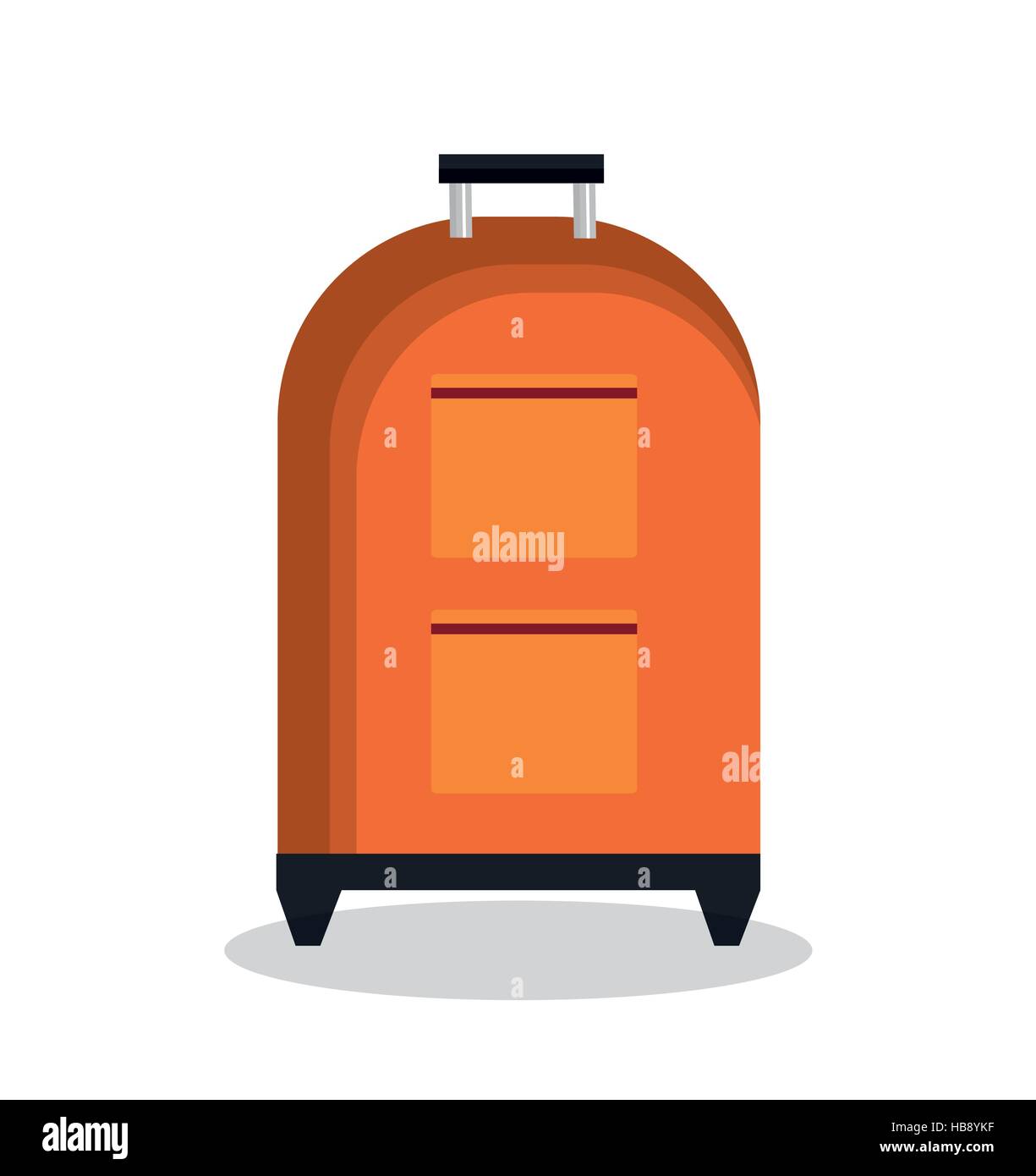 suitcase travel isolated icon vector illustration design Stock Vector ...