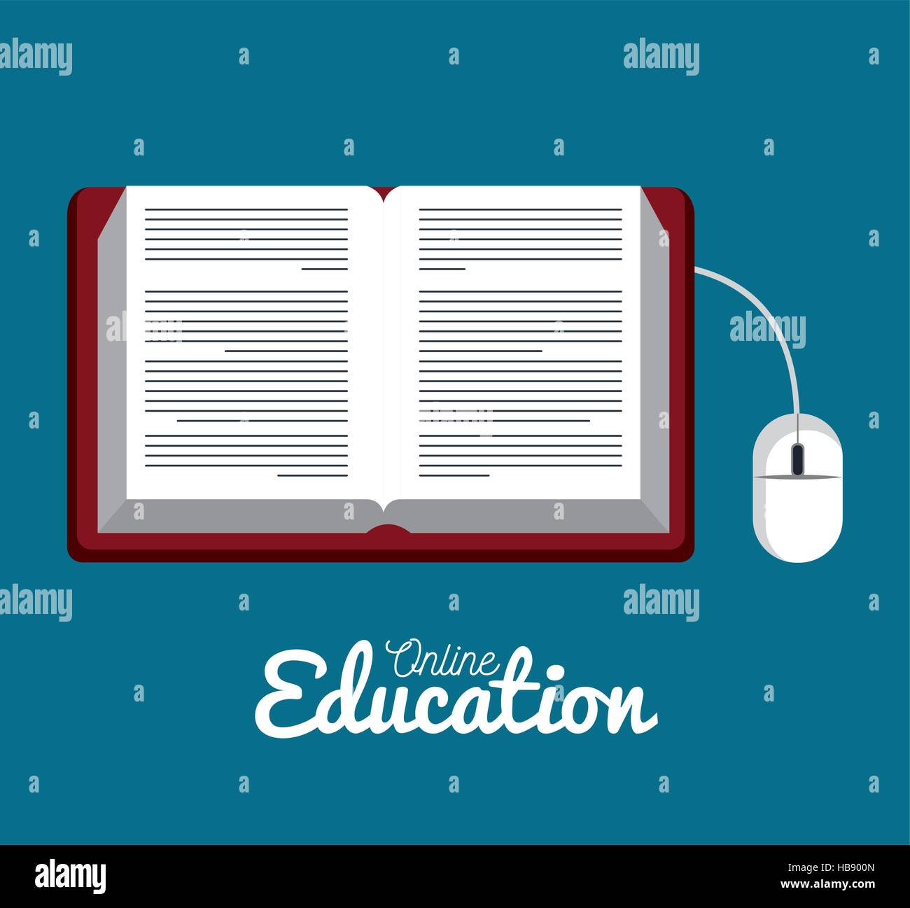 online education set icons vector illustration design Stock Vector ...