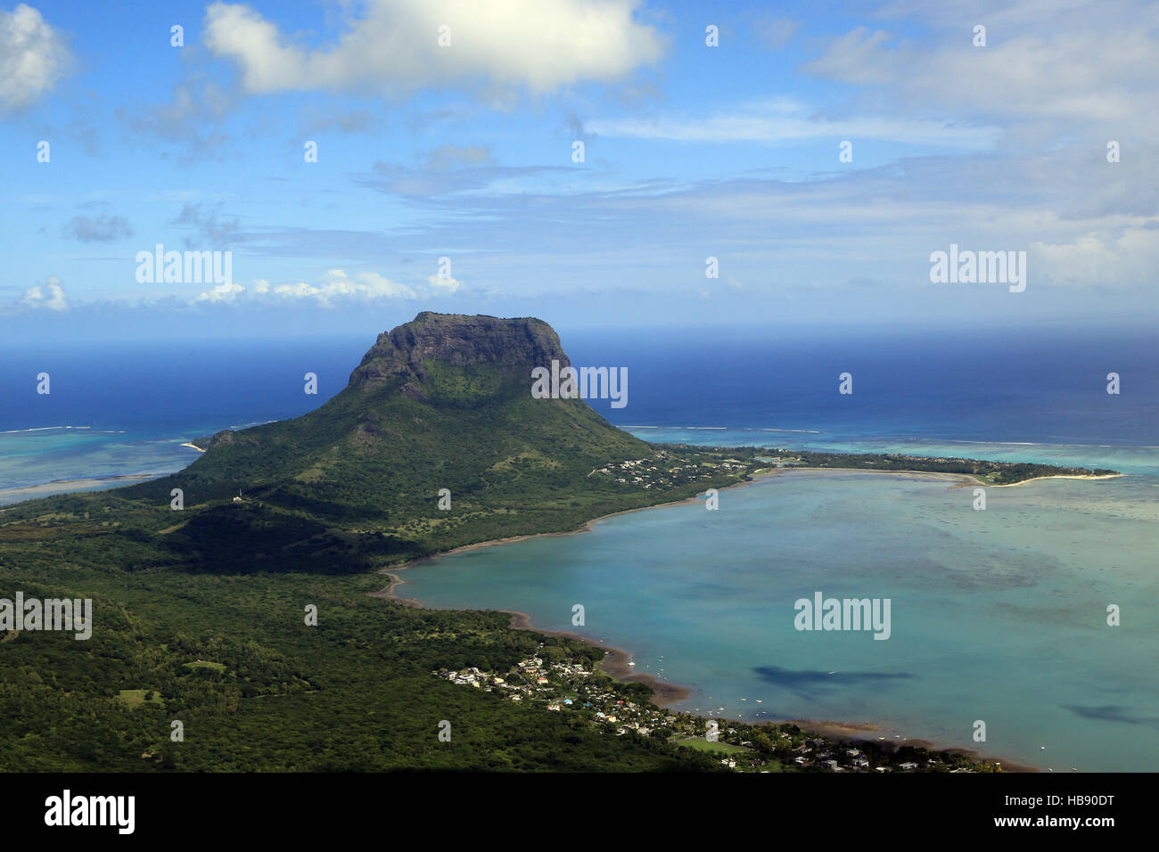 Mauritius, Le Morne Brabant, La Gaulette, Stock Photo