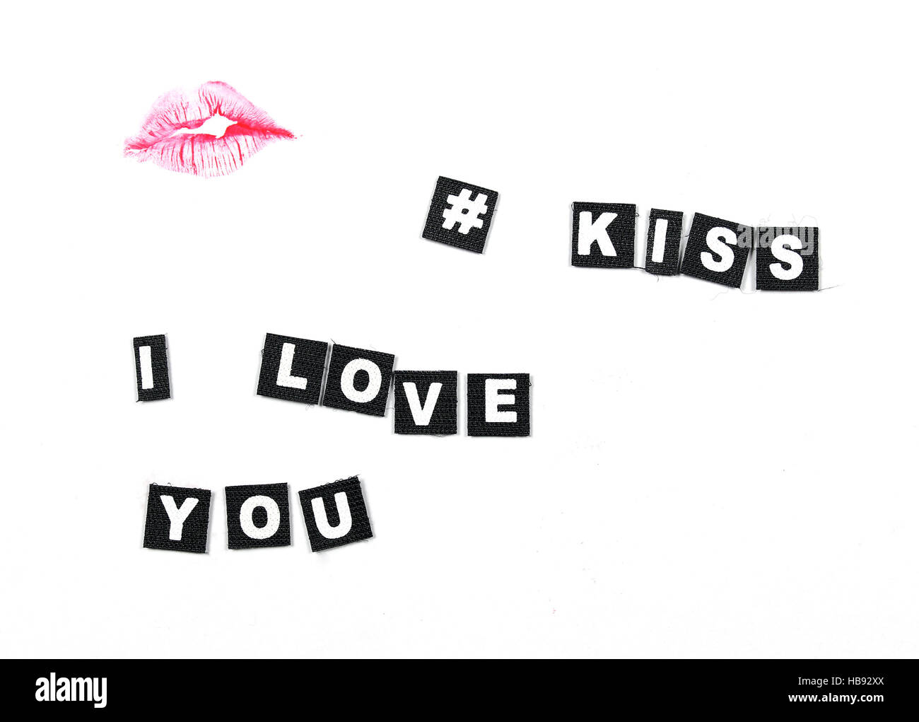 Kiss lips hires stock photography and images Alamy