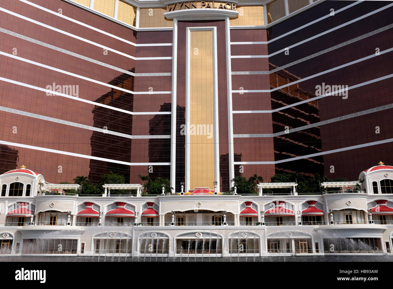 FILE--Interior view of the Wynn Palace Macau of Wynn Resorts Holdings in  Macau, China, 18 May 2016. Wynn Resorts, the majority shareholder of Wynn  Stock Photo - Alamy