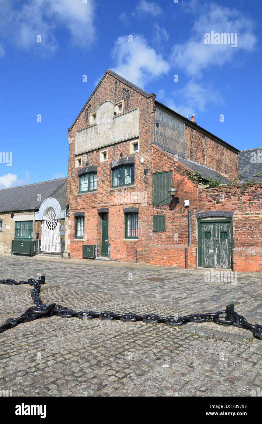 Old Warehouse Kings Lynn Stock Photo Alamy