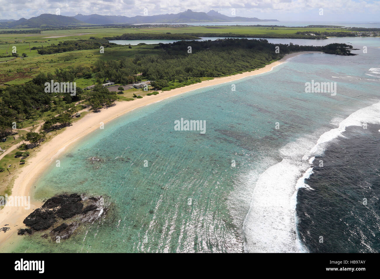 Mauritius, Blue Bay, Indian Ocean Stock Photo