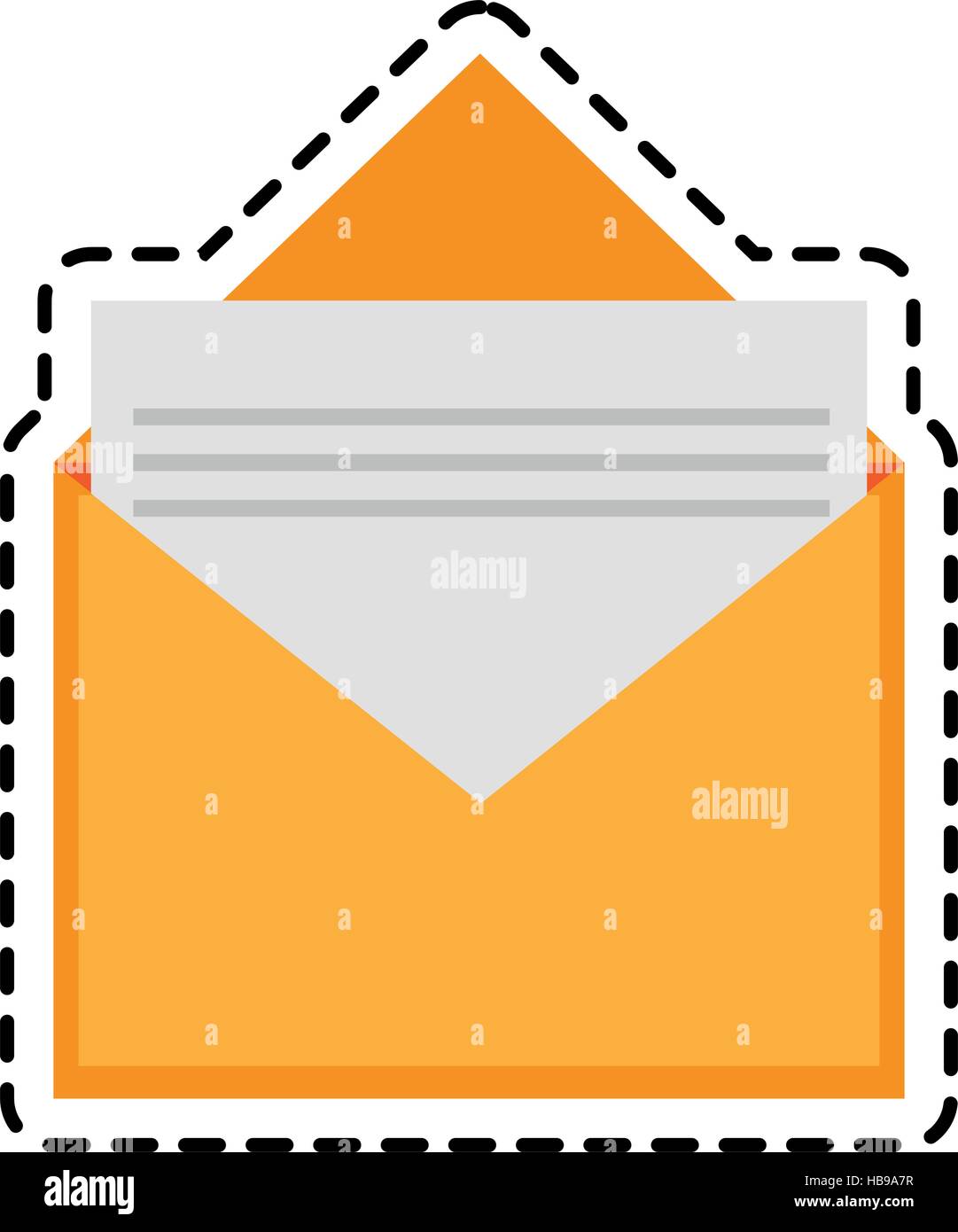 Isolated email envelope design Stock Vector Image & Art Alamy