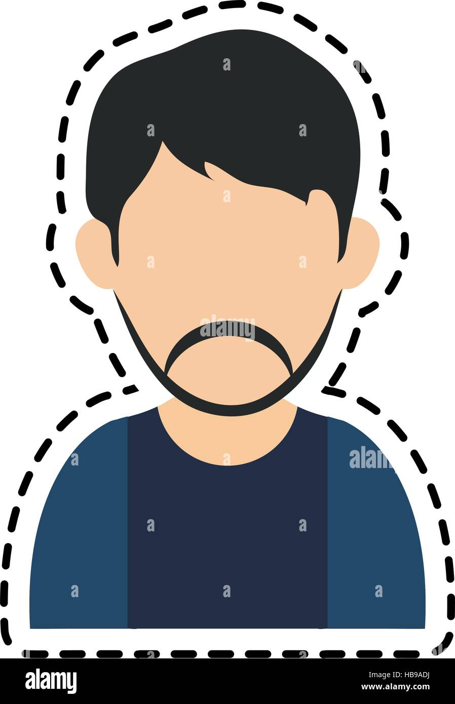 Isolated avatar man design Stock Vector Image & Art - Alamy