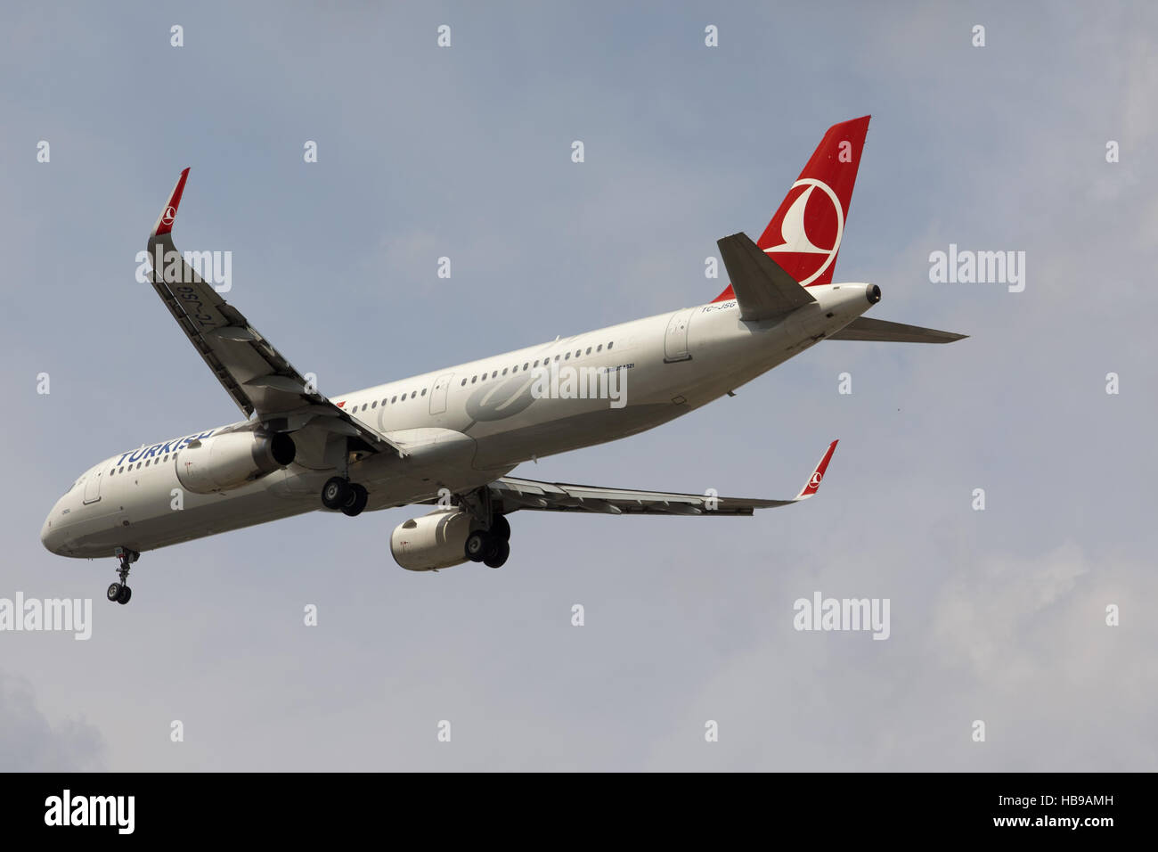 Turkish Airlines Stock Photo
