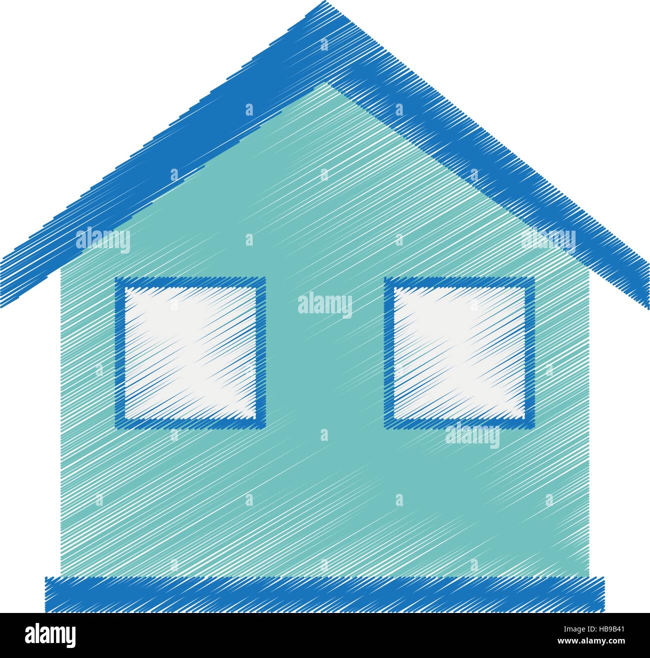 Isolated house design Stock Vector Image & Art - Alamy