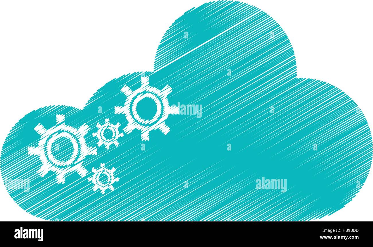Isolated cloud computing design Stock Vector Image & Art - Alamy