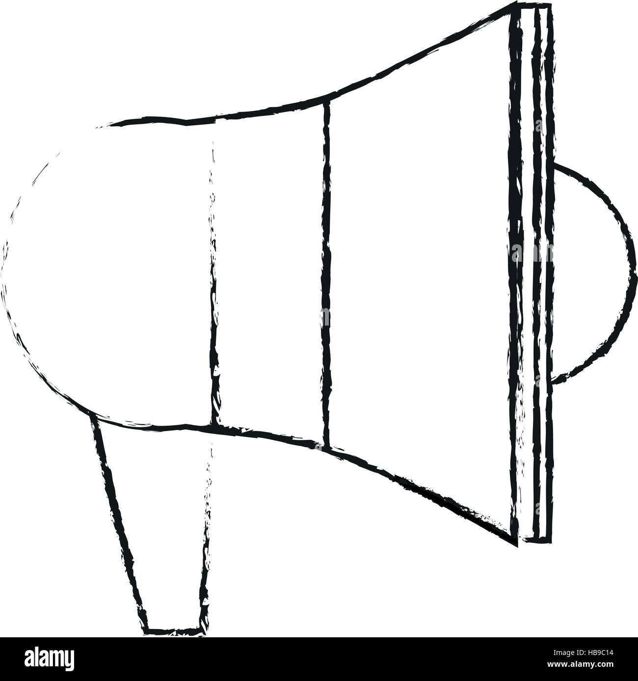 Isolated megaphone design Stock Vector Image & Art - Alamy