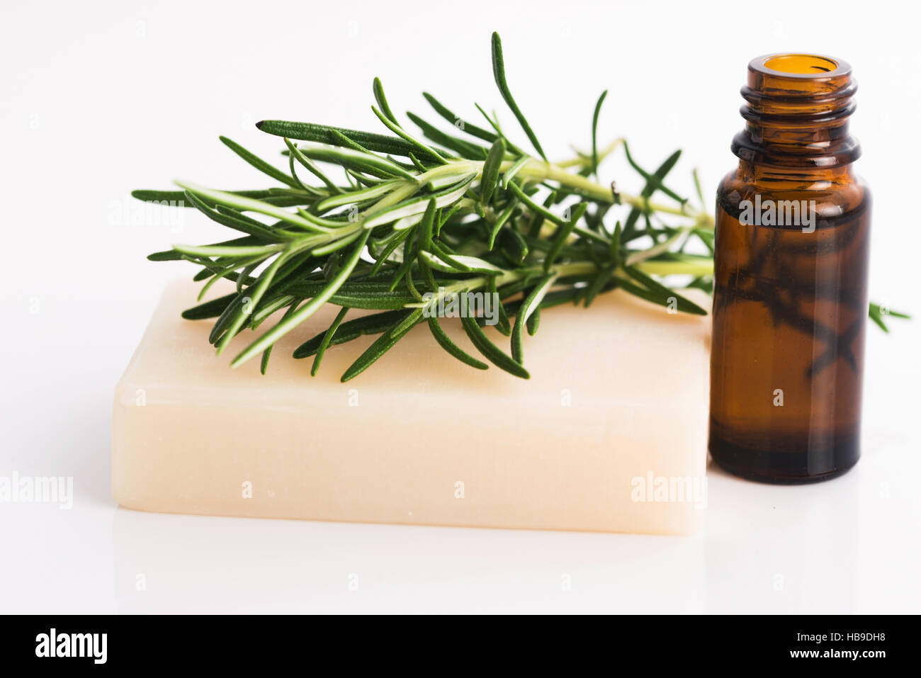 Rosemary Handmade Soap Stock Photo Alamy