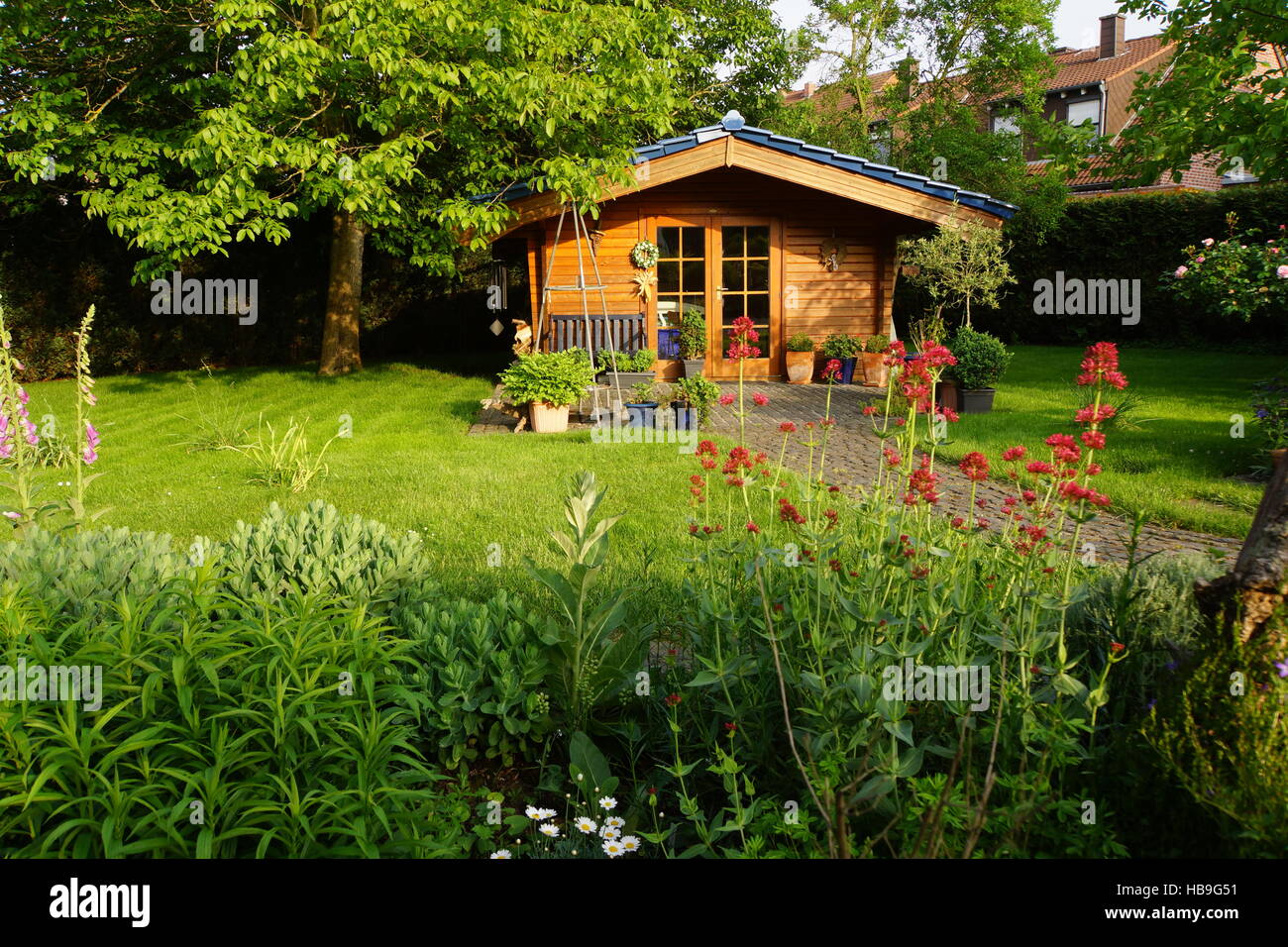 Wooden summer hi-res stock photography and images - Alamy