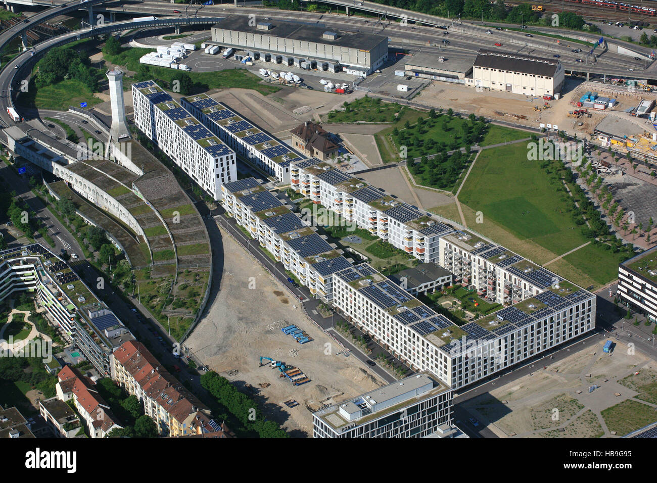 Basle, Switzerland, Erlenmatt area Stock Photo - Alamy