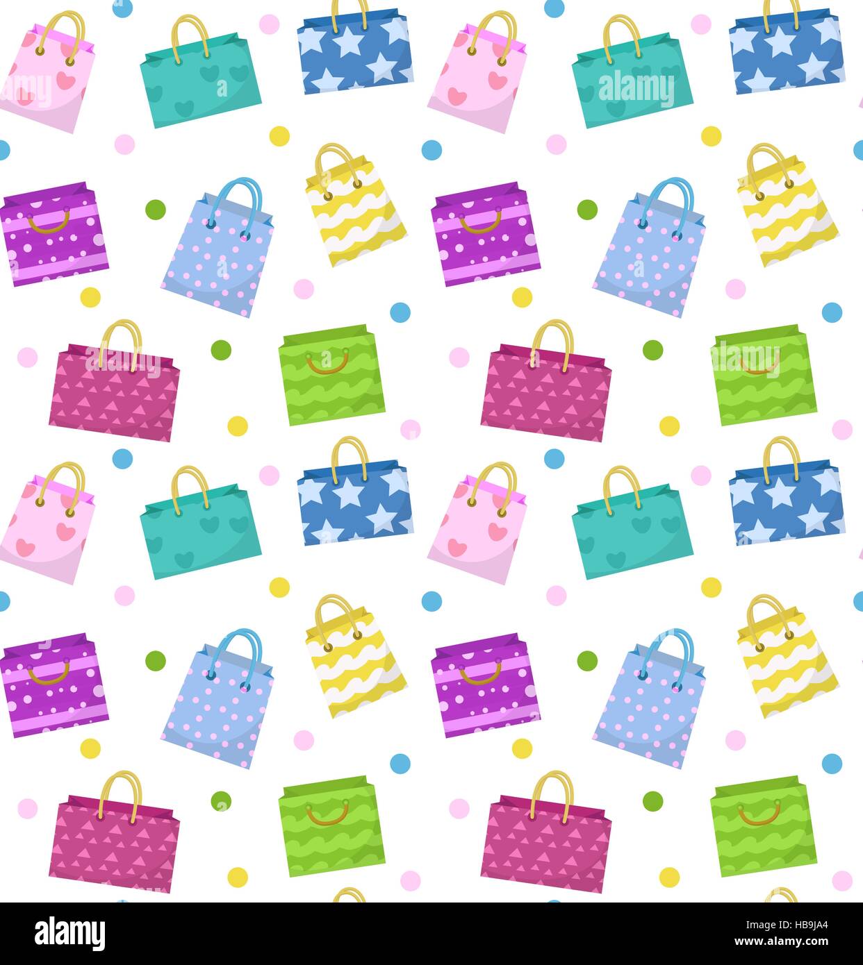 Cute shopping bag seamless pattern. Colorful bags with different Stock Vector Image & Art - Alamy Cute shopping bag seamless pattern. Colorful bags with different Stock Vector Image & Art - Alamy