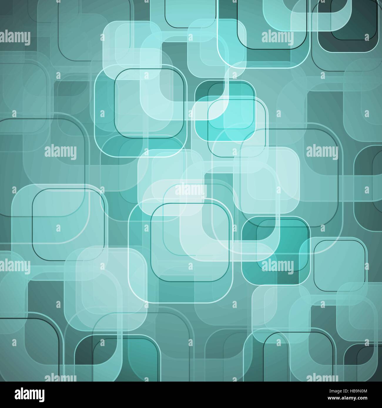 Abstract green background with round rectangle, stock vector Stock ...