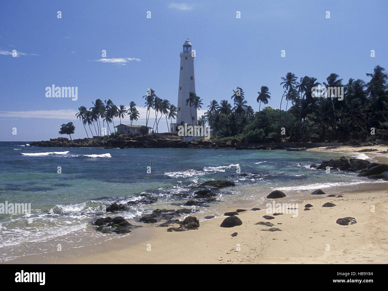 SRI LANKA MATARA LIGHT TOWER Stock Photo Alamy