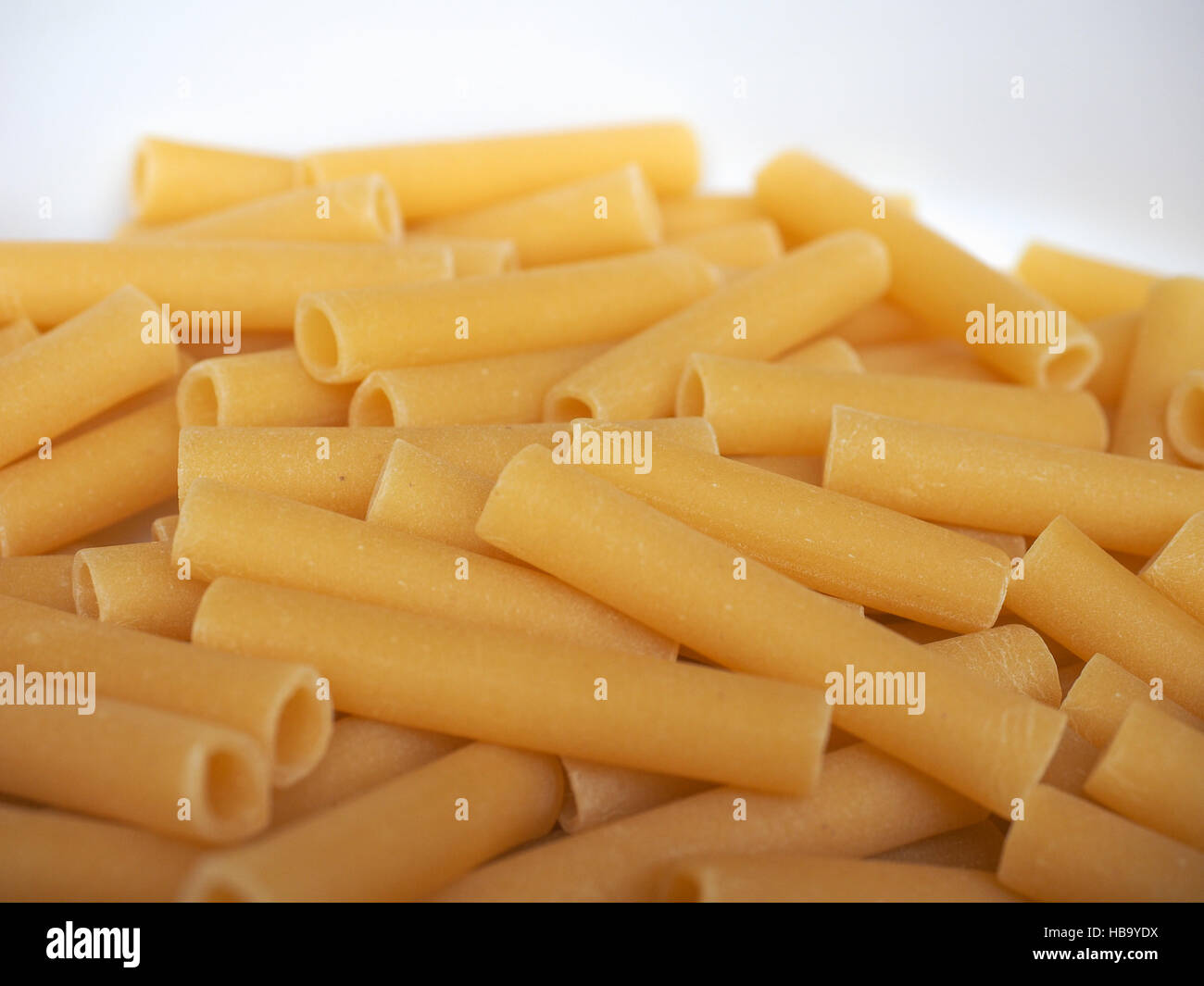 Ziti pasta detail Stock Photo