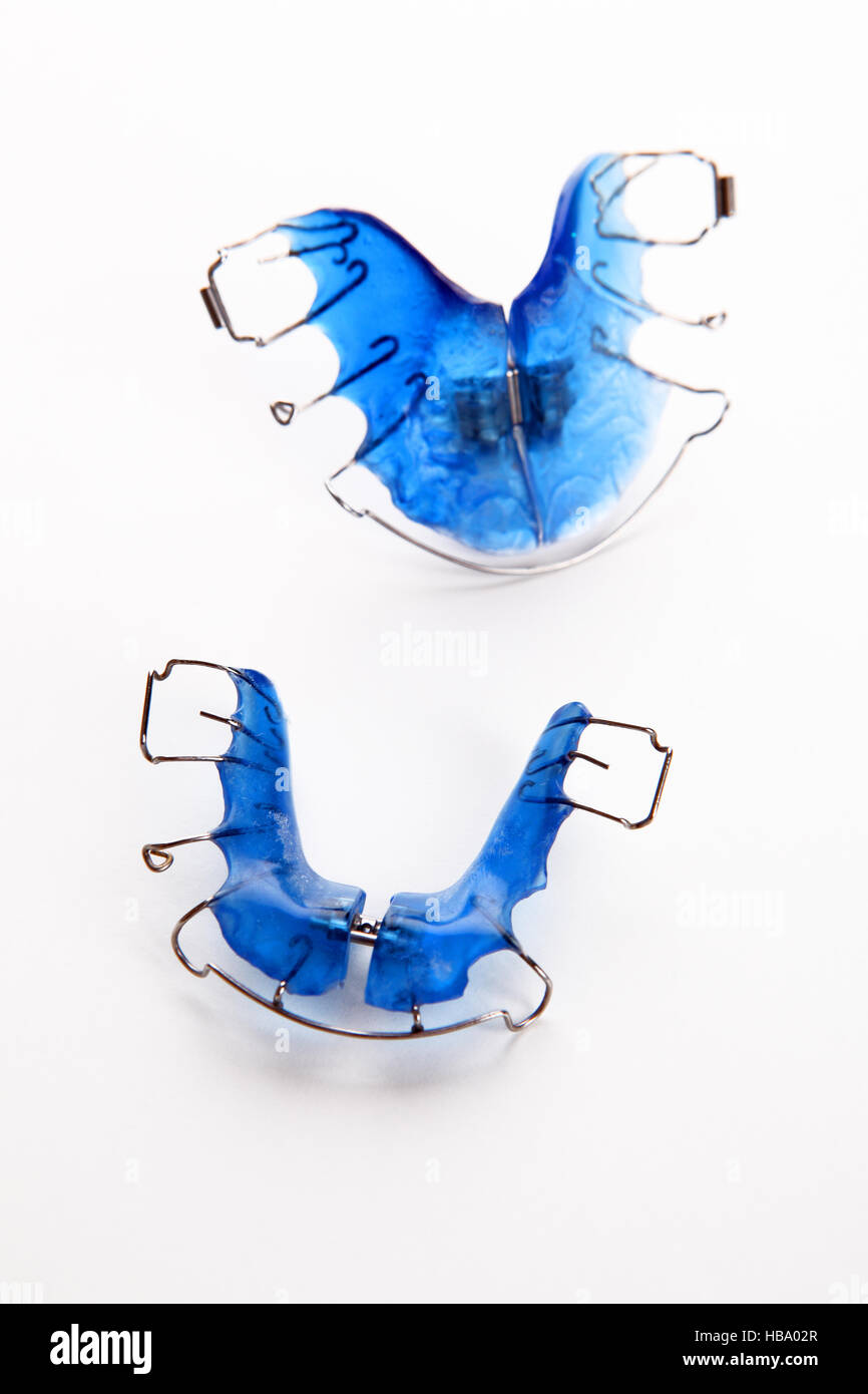 Dental brace Stock Photo