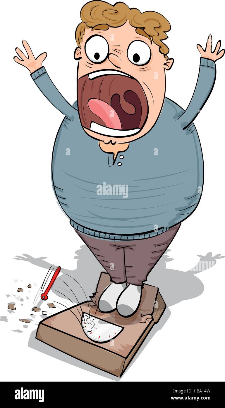 https://c8.alamy.com/comp/HBA14W/cartoon-fat-guy-with-broken-bathroom-scale-HBA14W.jpg