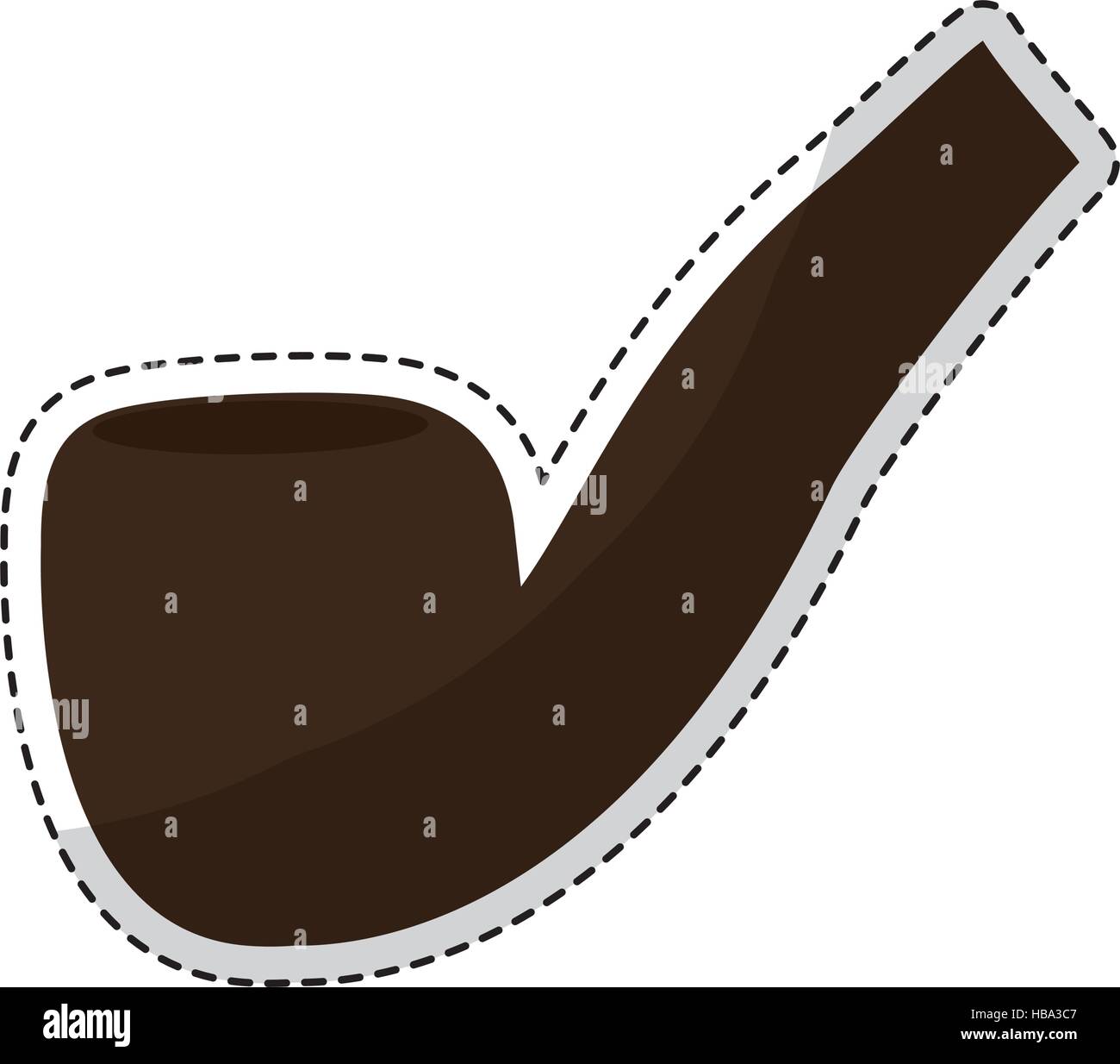 smoking pipe icon image Stock Vector Image & Art - Alamy