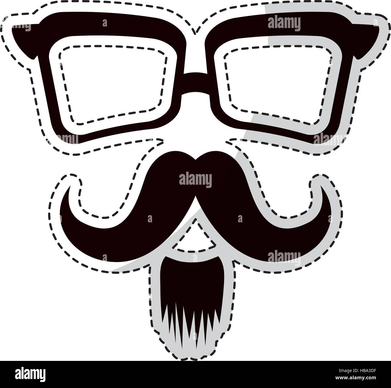 hipster man icon image Stock Vector Image & Art - Alamy