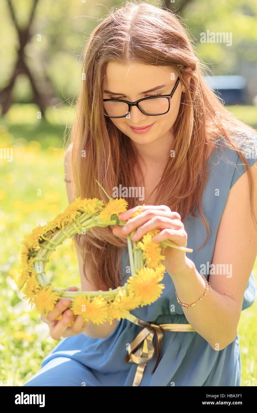 Crown girl hi-res stock photography and images - Alamy