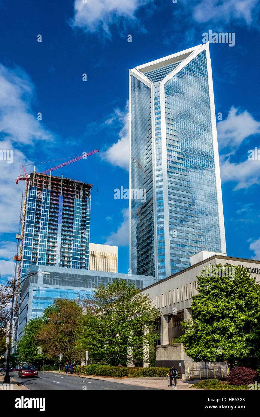 buildings under construction in a major city Stock Photo