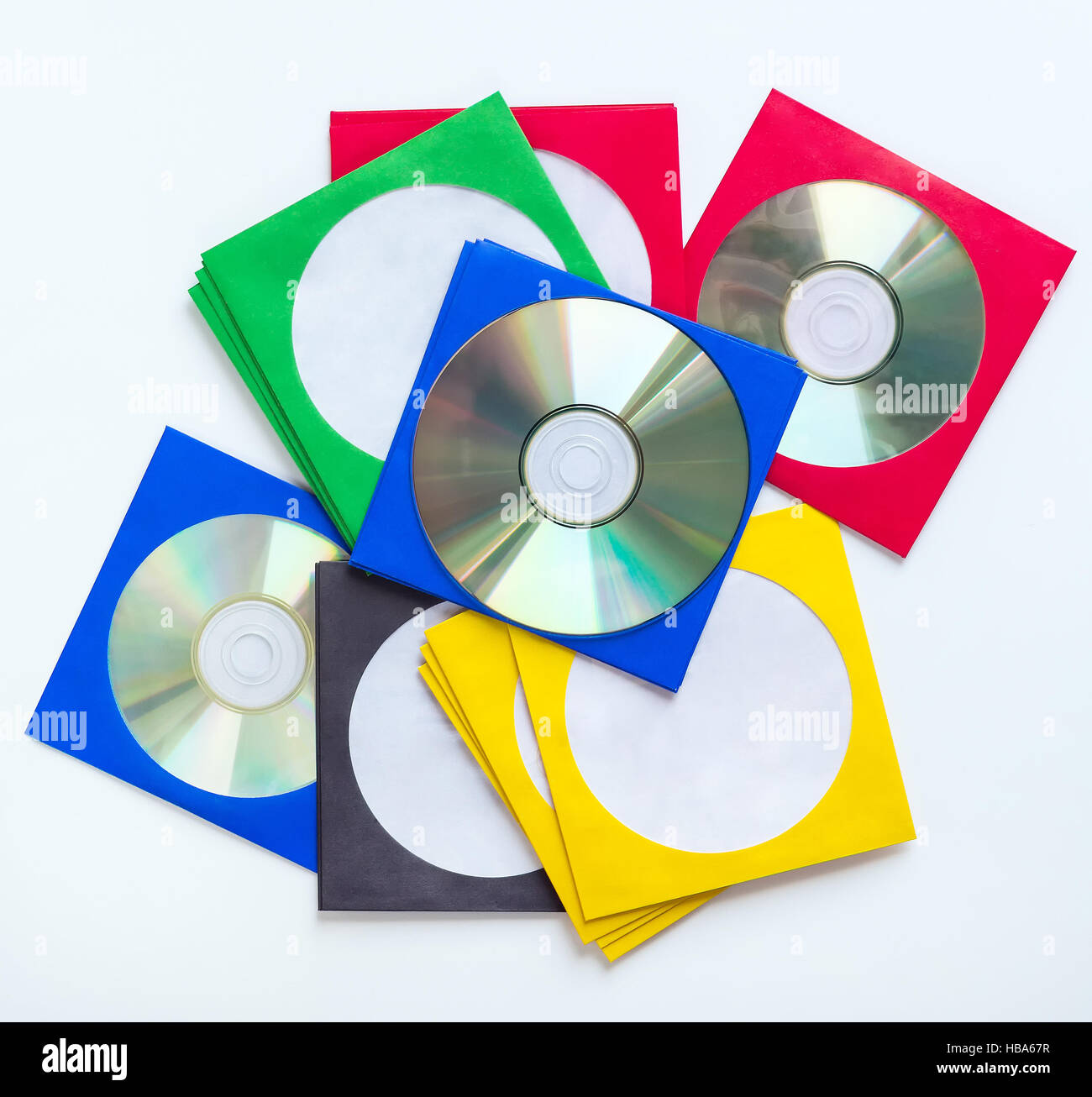 CD / DVD CD, envelopes for disks Stock Photo Alamy