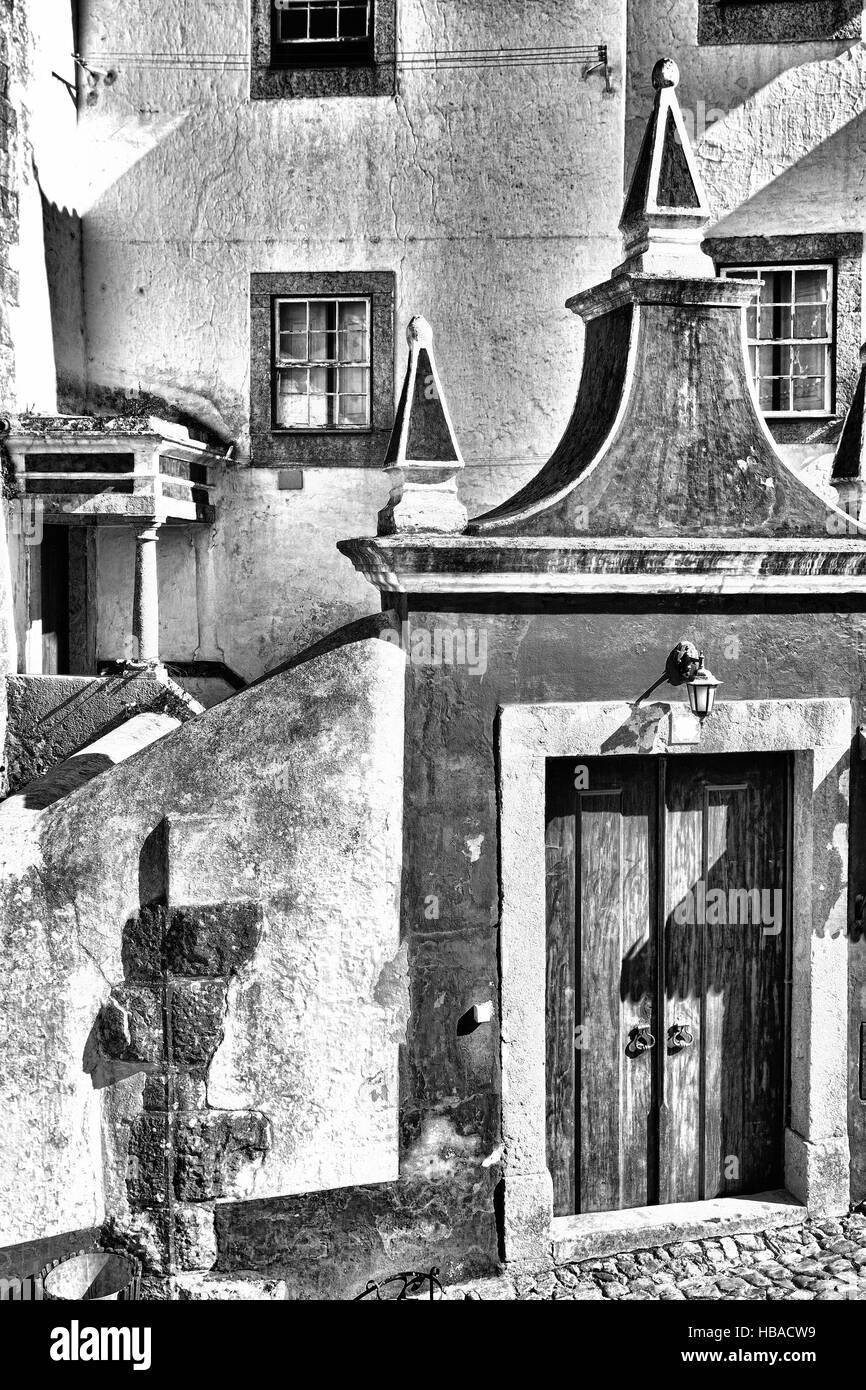 Stairs to gate Black and White Stock Photos & Images - Alamy