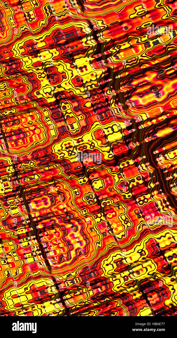 Colourful chaos background - digitally generated image Stock Photo - Alamy