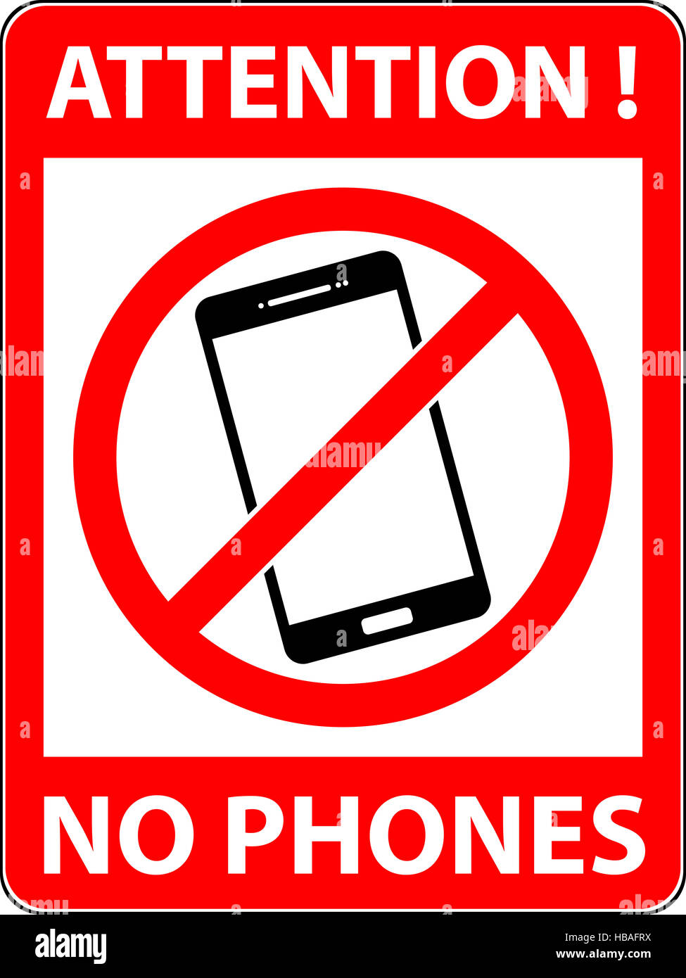 No phone, telephone prohibited symbol Stock Photo Alamy
