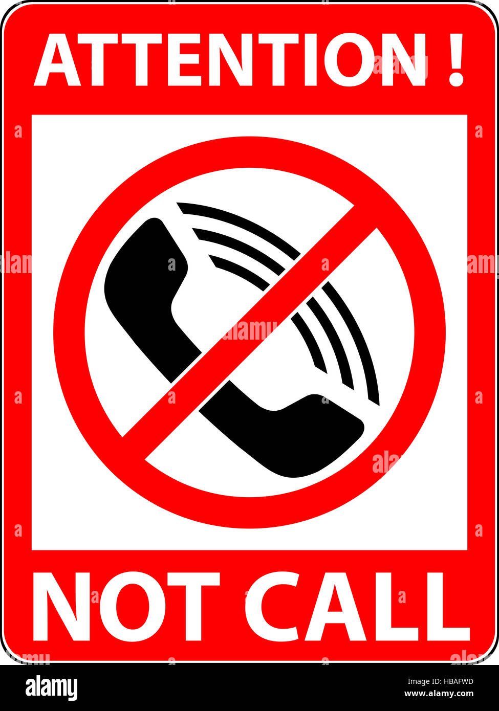 No phone, telephone prohibited symbol Stock Photo - Alamy