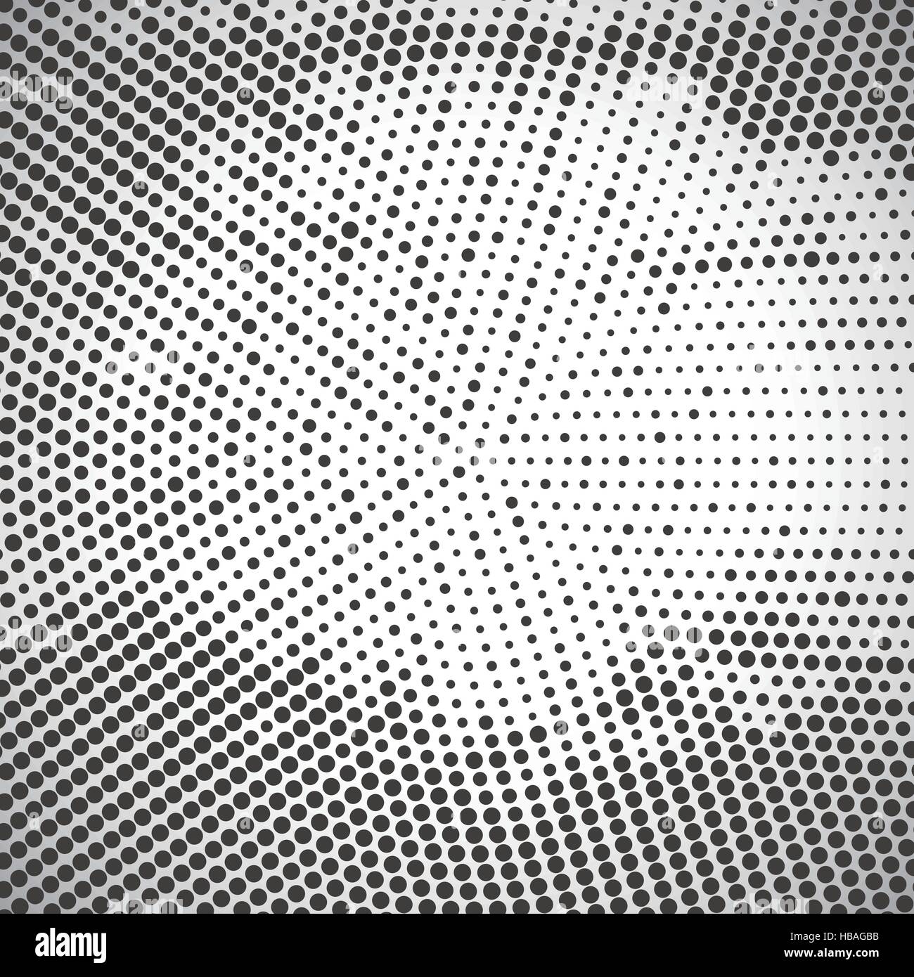 Abstract halftone pattern design in beige and brown. Round shape ...