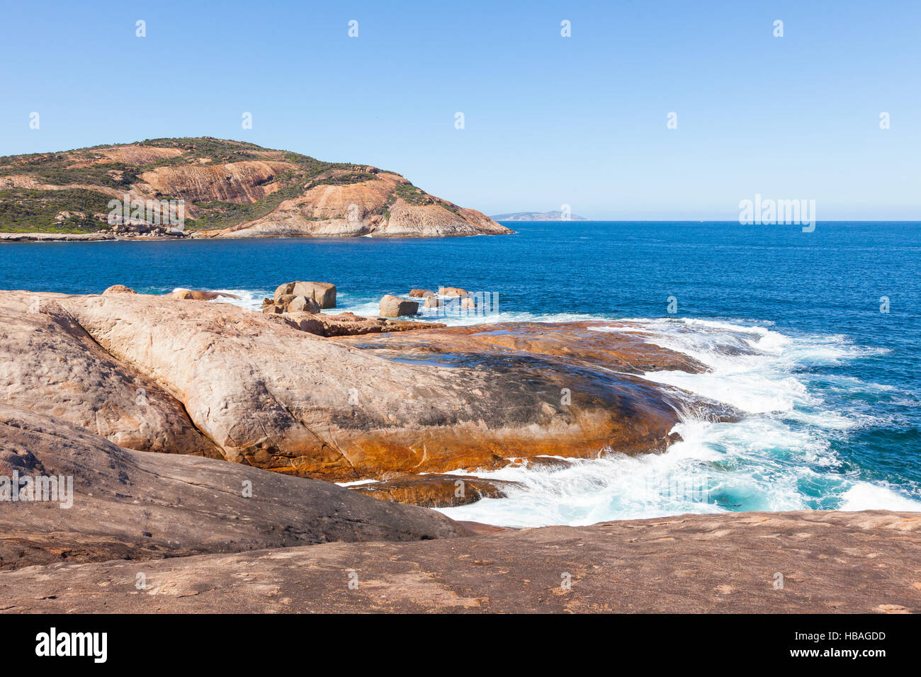 Coastal landscape at Whistling Rock, in Cape Le Grand National Park