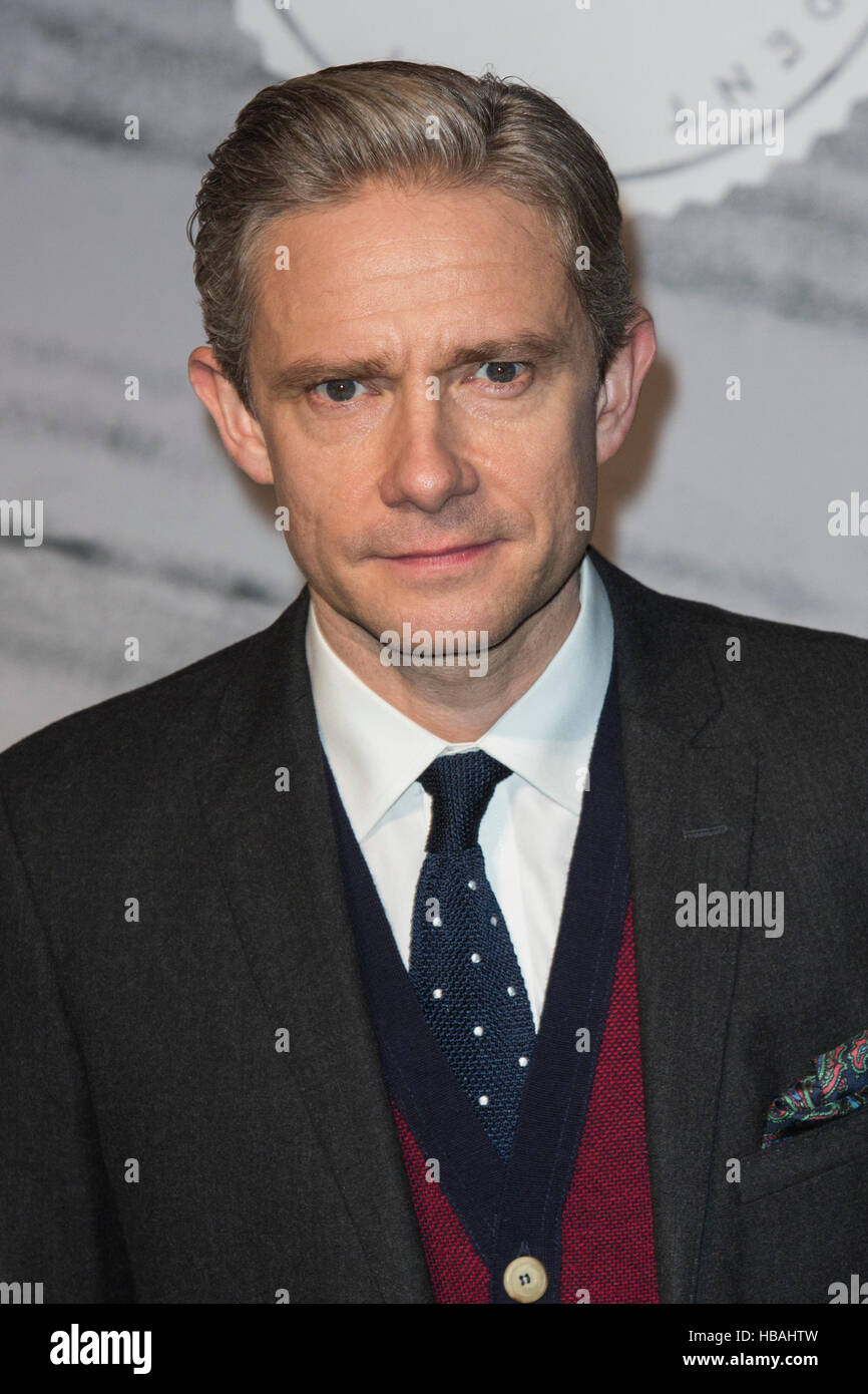 London, UK. 4 December 2016. Actor Martin Freeman. Red carpet arrivals for the 2016 British Independent Film Awards at Old Billingsgate. Stock Photo