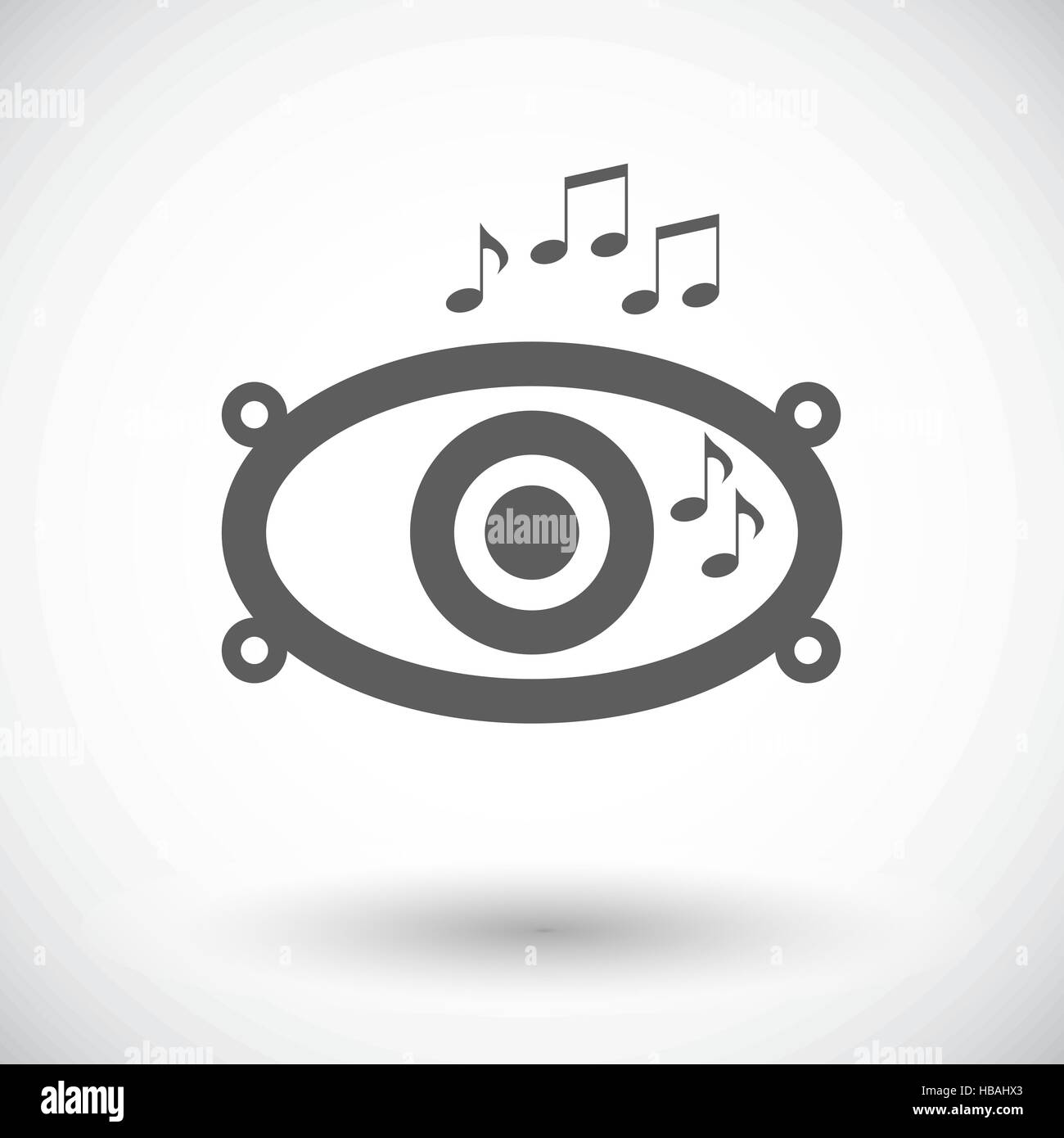 Icon of car speakers Stock Vector Image & Art Alamy