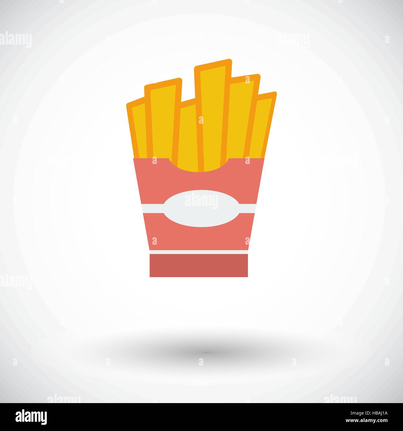 French fries Stock Vector