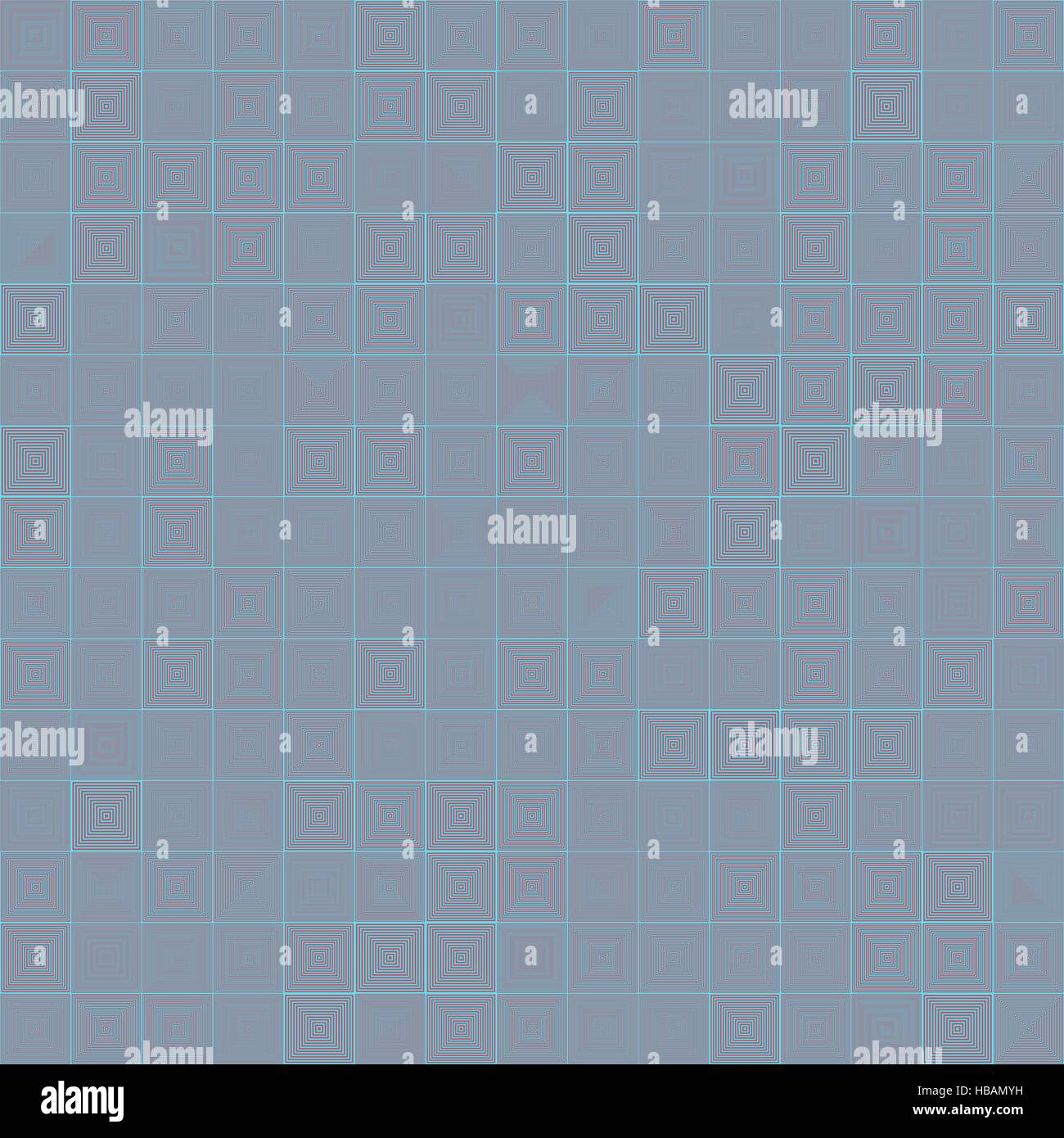 Abstract concentric square mosaic background Stock Vector Image & Art ...