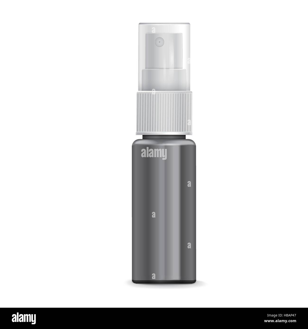 cosmetic spray bottle isolated on white background Stock Vector Image ...