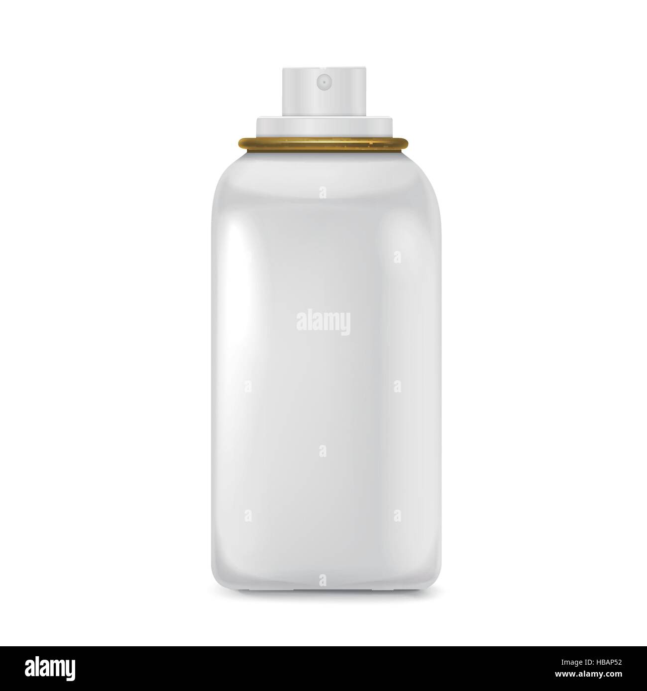 lovely white spray bottle isolated on white background Stock Vector ...