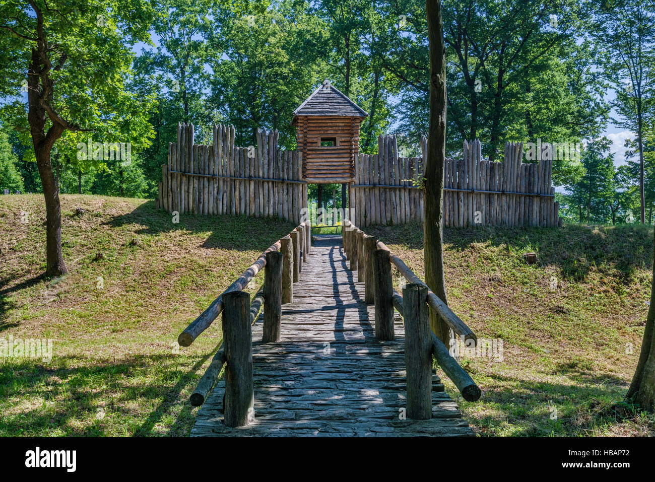 Palisade defense defence hires stock photography and images Alamy